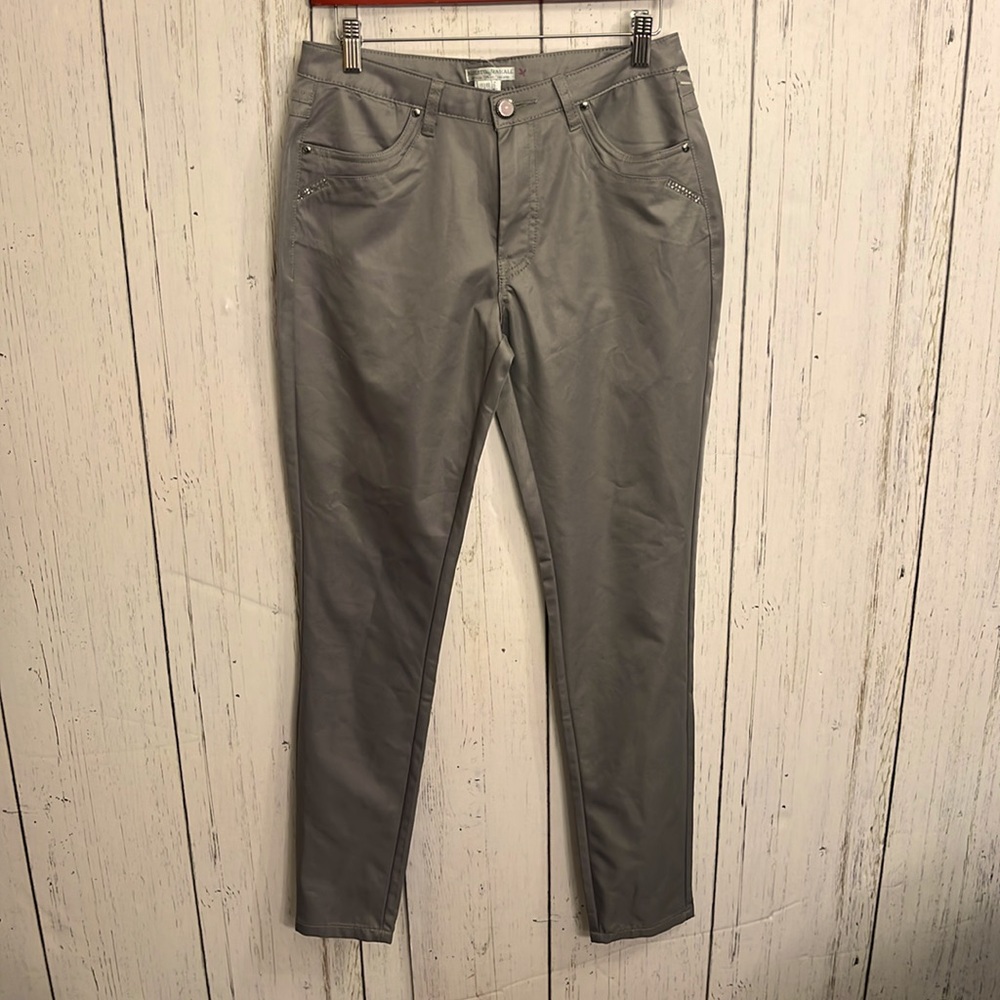 Alberto Makali Polyester Jeans With Bling Size 4
